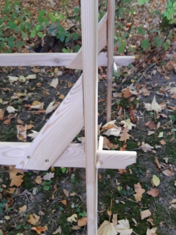 runkelstein Kleiderständer aus Holz