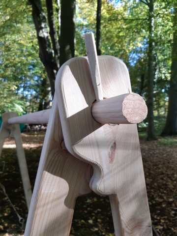 runkelstein Kleiderständer aus Holz