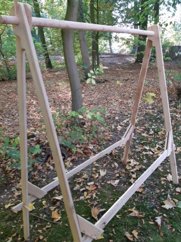 runkelstein Kleiderständer aus Holz