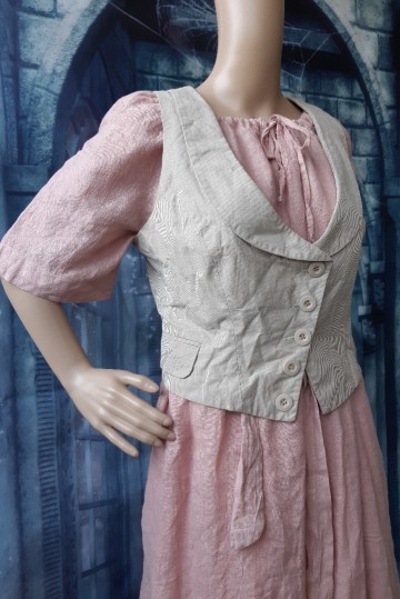 runkelstein Leinen Piratenbluse