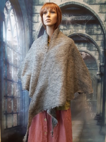 Umschlägetuch mit Mohair