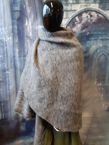 Umschlägetuch mit Mohair