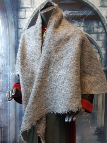 Umschlägetuch mit Mohair