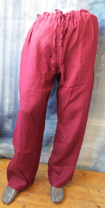 runkelstein Leinen Mittelalterhose