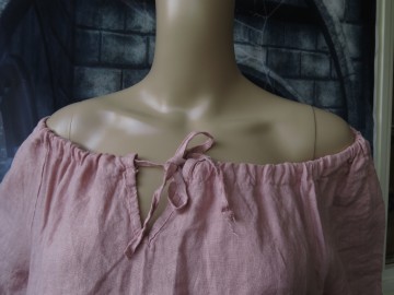 runkelstein Leinen Piratenbluse