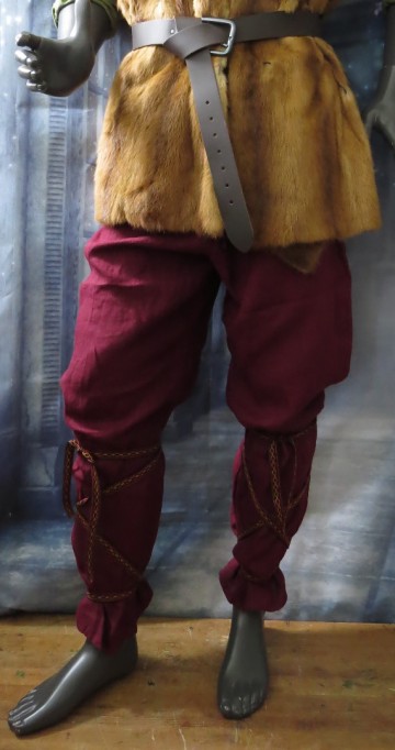 runkelstein Leinen Mittelalterhose