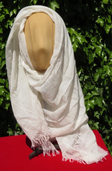 Alpaca-Lamswolle Schal