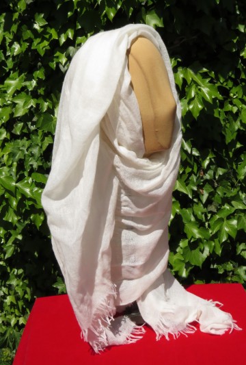 Alpaca-Lamswolle Schal