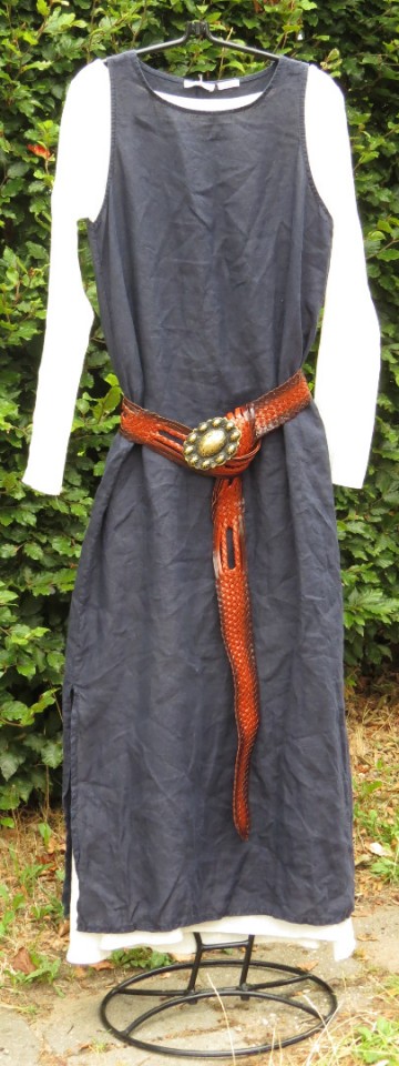 runkelstein Blaues Mittelalterkleid