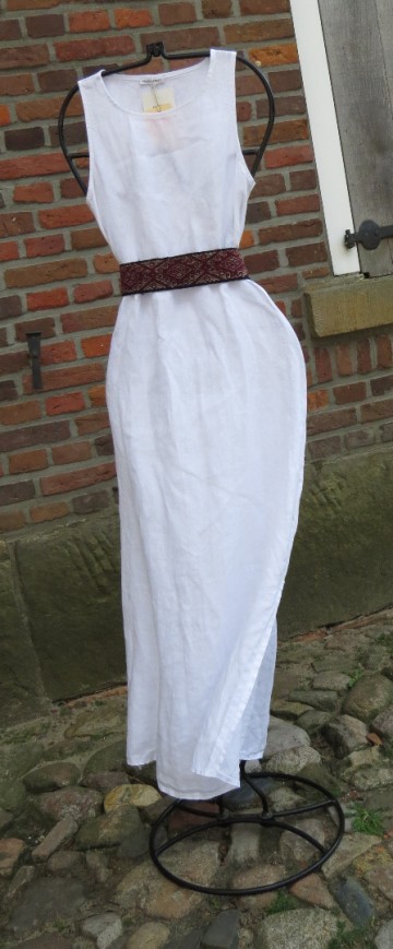 runkelstein 100% Leinen Sommerkleid runkelstein
