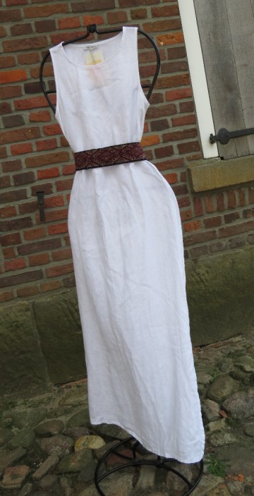 runkelstein 100% Leinen Sommerkleid runkelstein