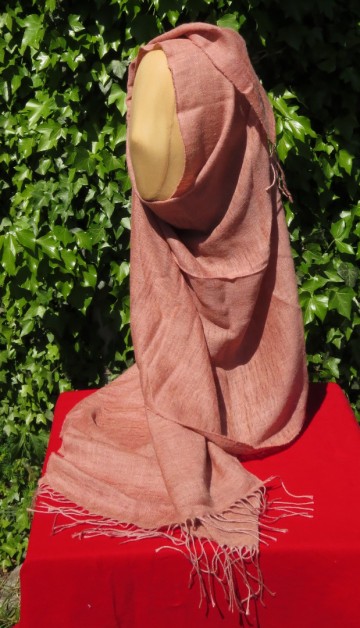 Leinen schal 3