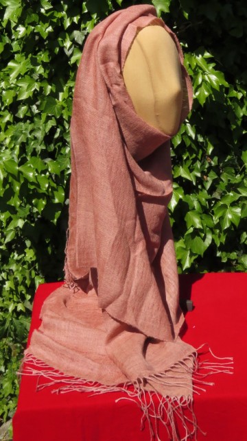 Leinen schal 5